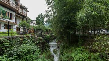 Blick von der Unterkunft