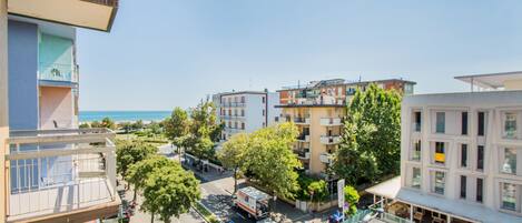 Blick von der Unterkunft