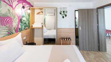 Superior-Suite, 1 Queen-Bett und Schlafsofa | Minibar, Zimmersafe, Verdunkelungsvorhänge, schallisolierte Zimmer