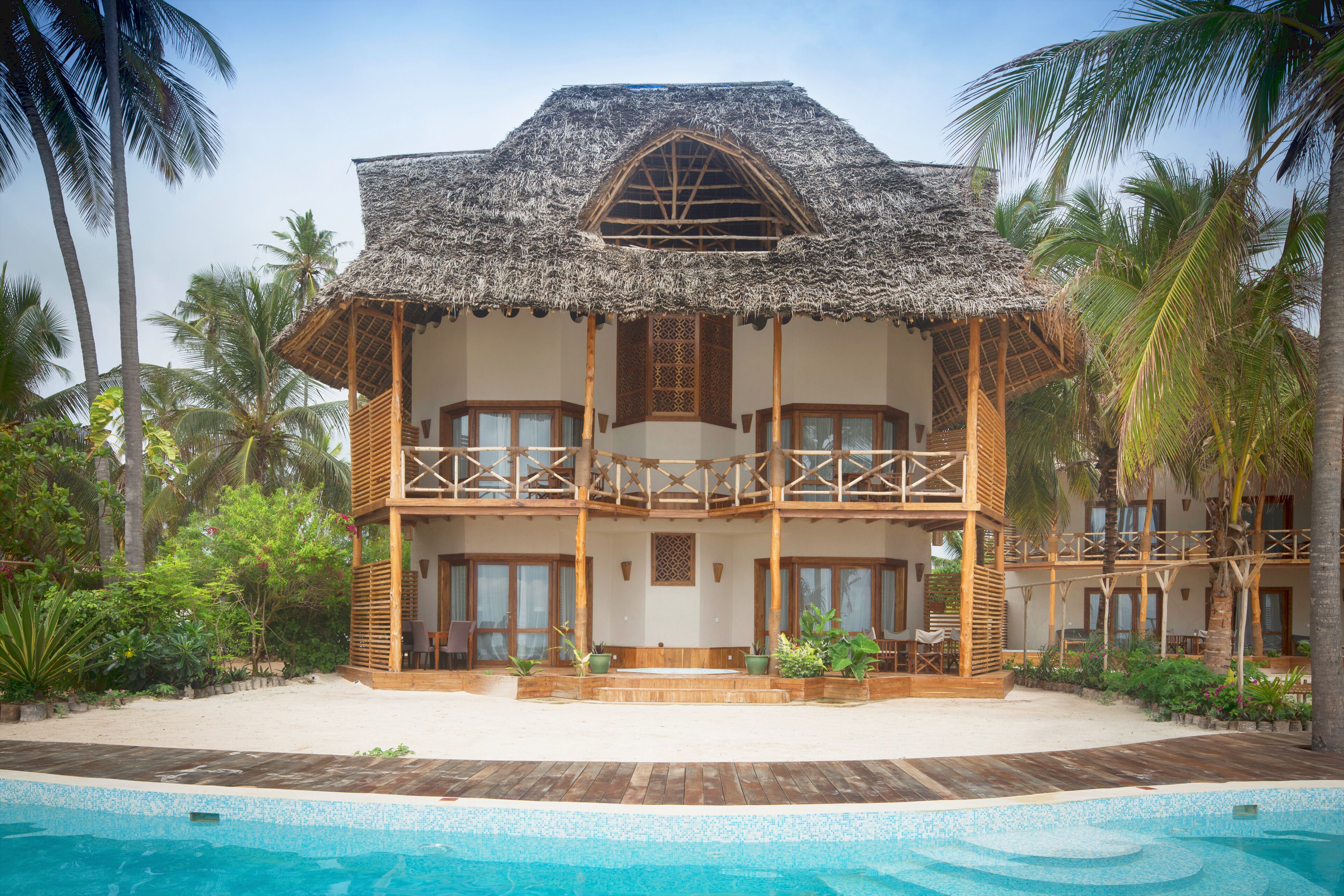 Luxury Villa, 4 Bedrooms, Ocean View, Beachfront | Minibar, in-room safe, desk, blackout drapes