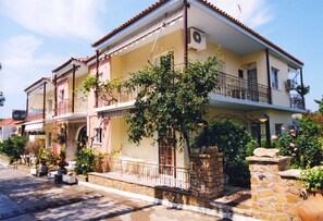 Façade de l’hébergement