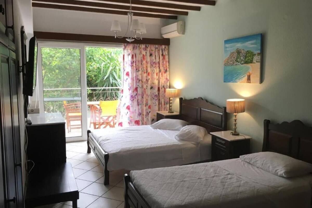 Apartamento, 1 quarto | Quartos à prova de som, berços grátis, Wi-Fi de cortesia, roupa de cama