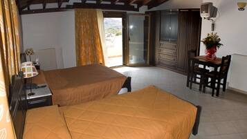 Soundproofing, cribs (free), WiFi (free), bed sheets
