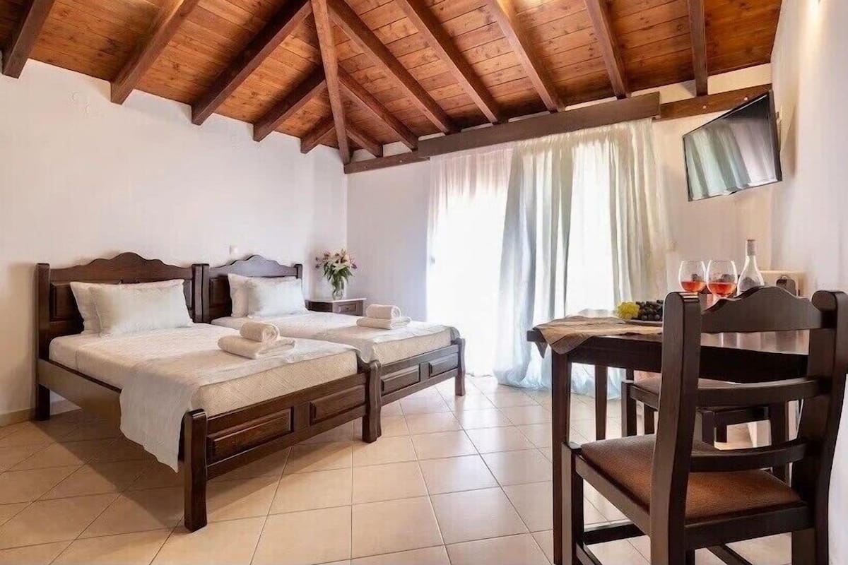 Departamento, 1 habitación (2 Adults) | Insonorización, cunas gratuitas, wifi gratis y ropa de cama