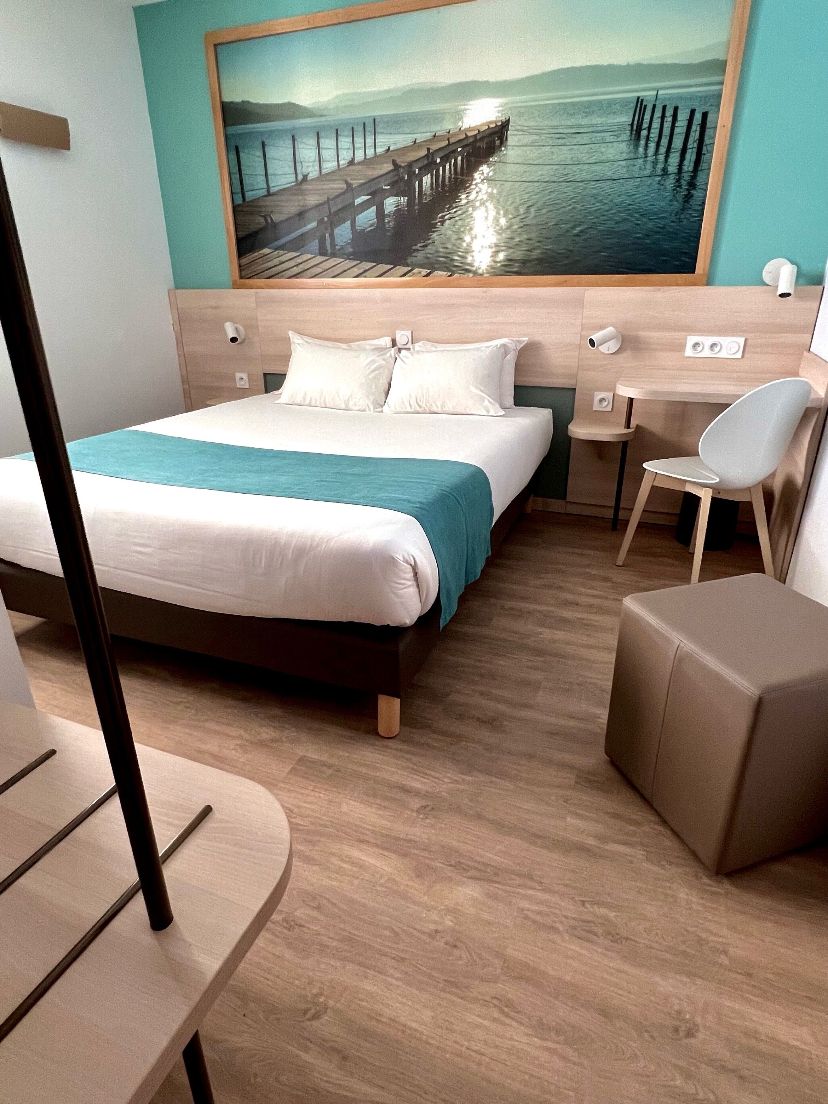 Standard-Doppelzimmer | 1 Schlafzimmer, Schreibtisch, laptopgeeigneter Arbeitsplatz