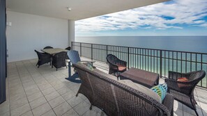 Outdoor dining - The Oasis at Orange Beach, formerly known as Phoenix West II, Unit 1801 (Orange Beach)