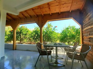 Deluxe appartement | Terras