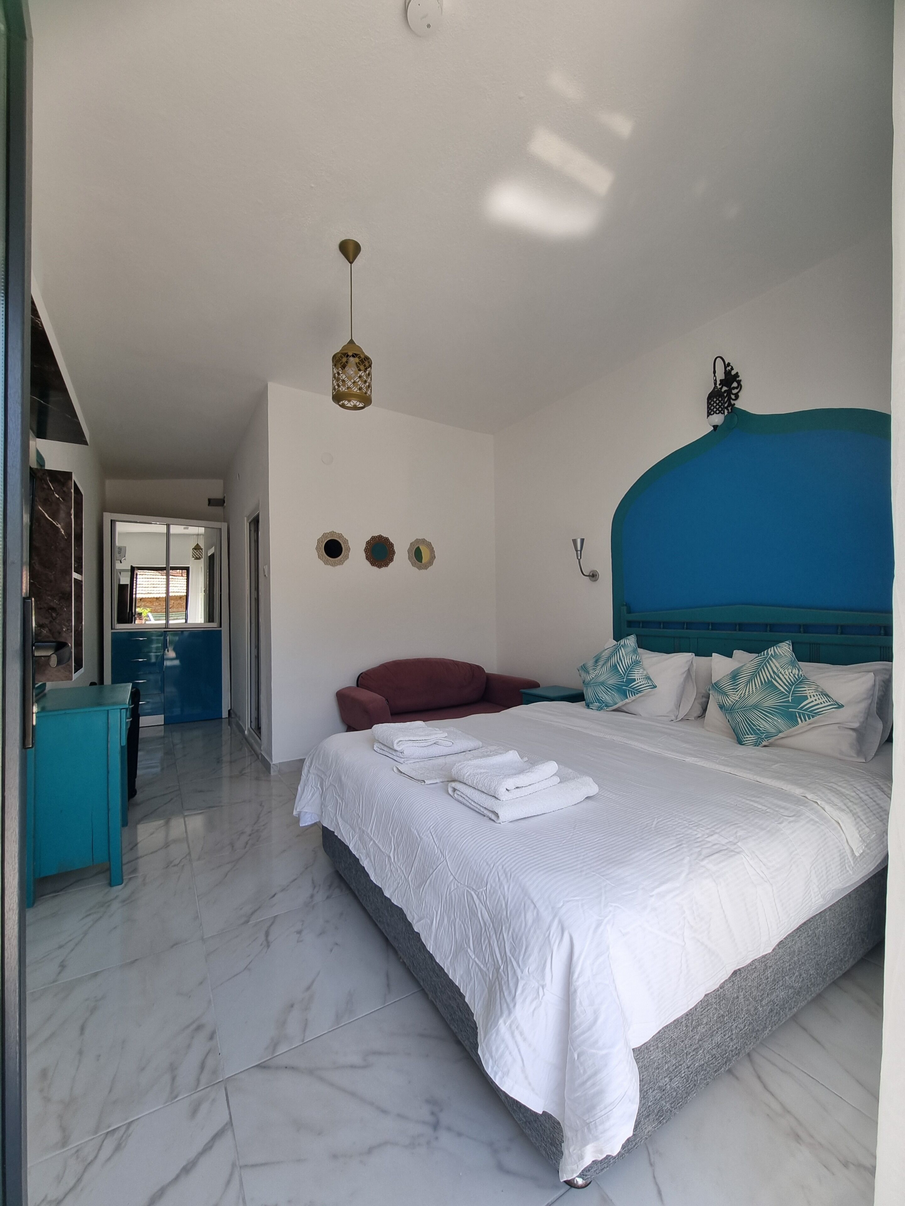 Comfort Double Room, Balcony, Garden View | Individually decorated, individually furnished, laptop workspace