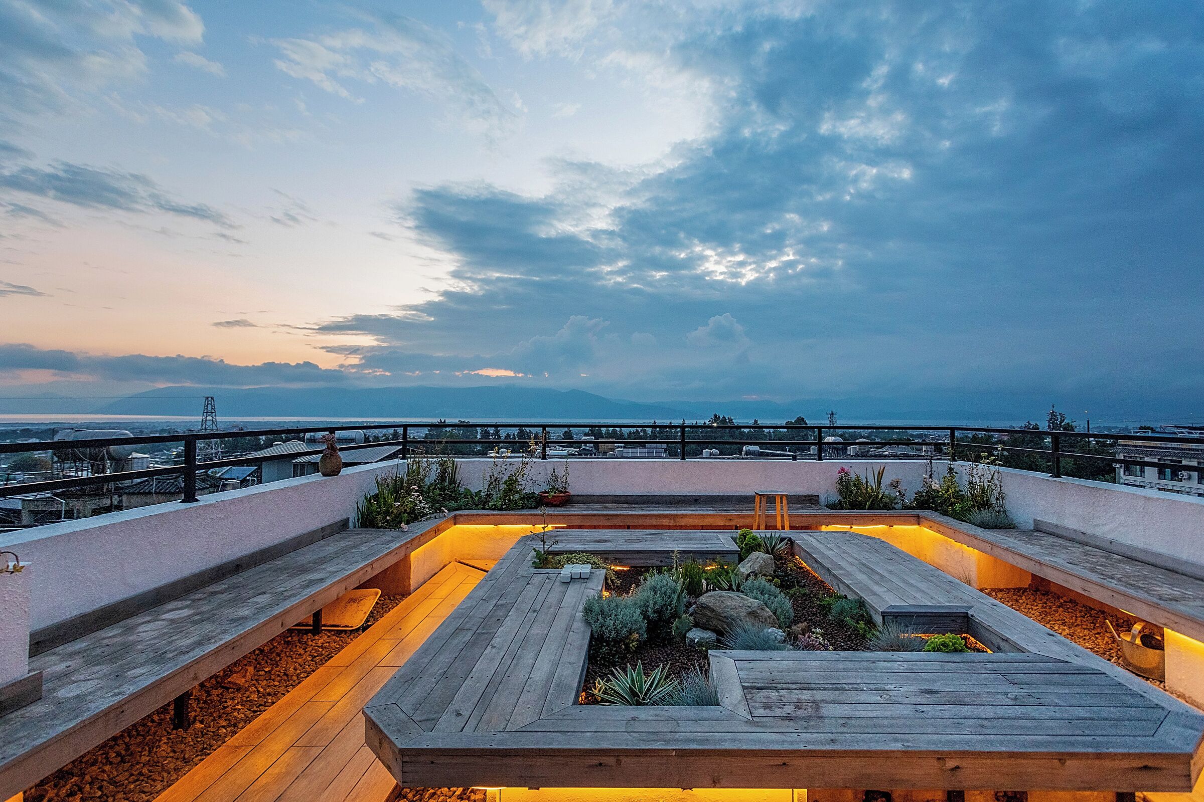 Terraza en la azotea