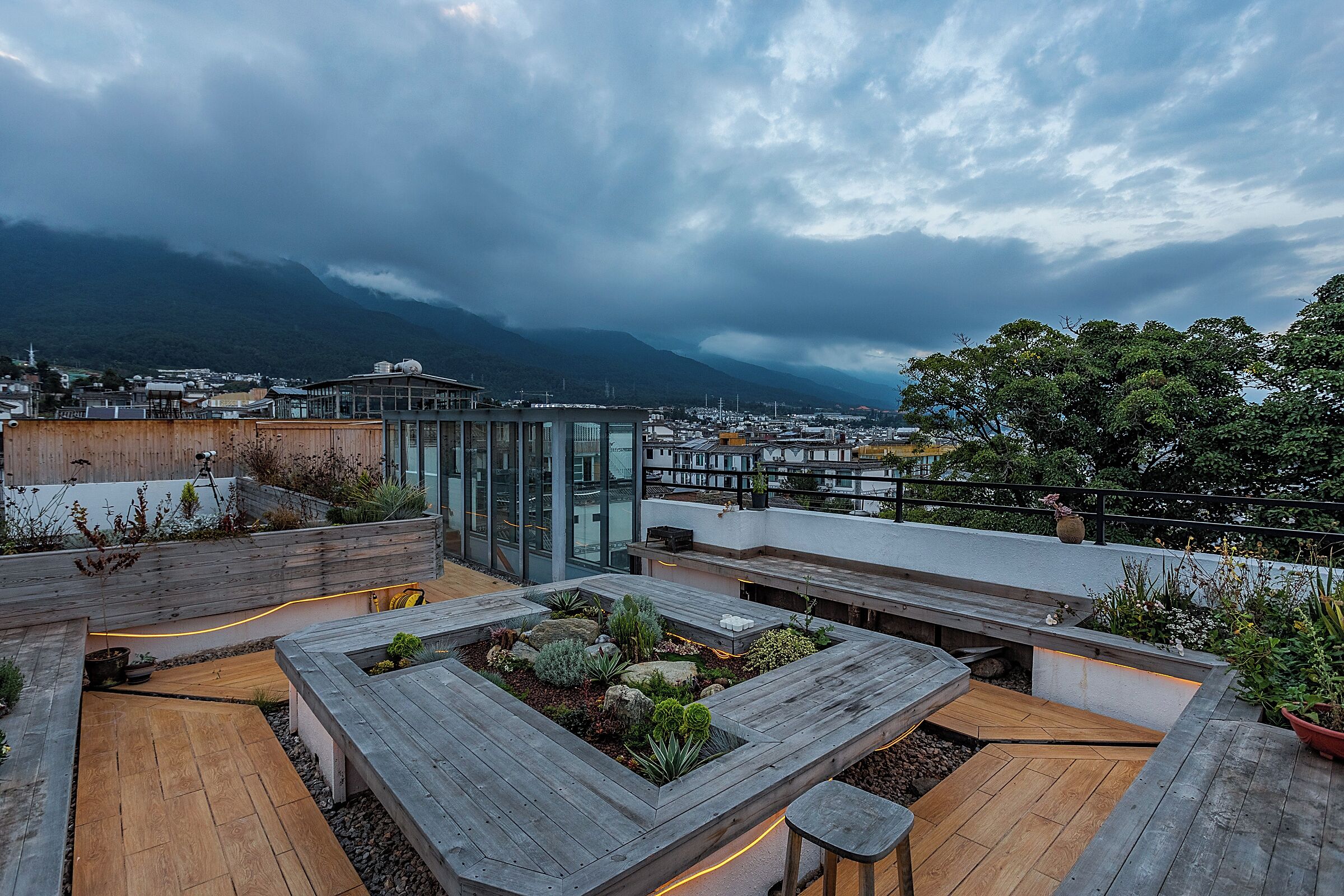 City view from property