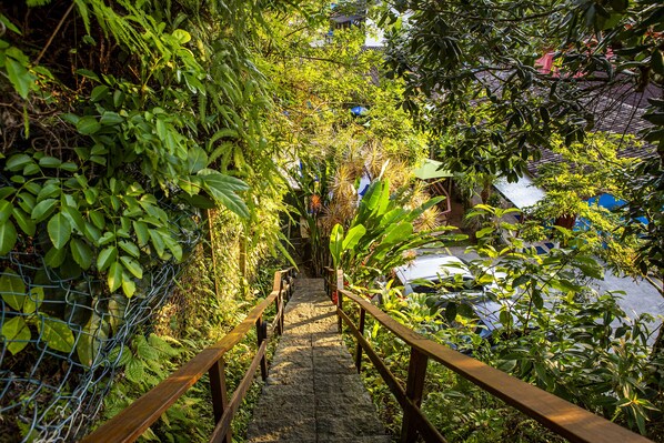 Garden - Pousada Villa Blu Maresias (São Sebastião)