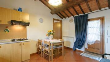 Appartamento, 1 camera da letto | Cucina privata | Frigorifero, piano cottura, macchina per tè/caffè, bollitore elettrico