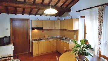 Apartamento, 1 quarto | Cozinha americana privada | Geladeira, cooktop, cafeteira/chaleira, chaleira elétrica