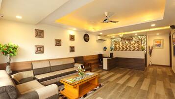 Sitzecke in der Lobby