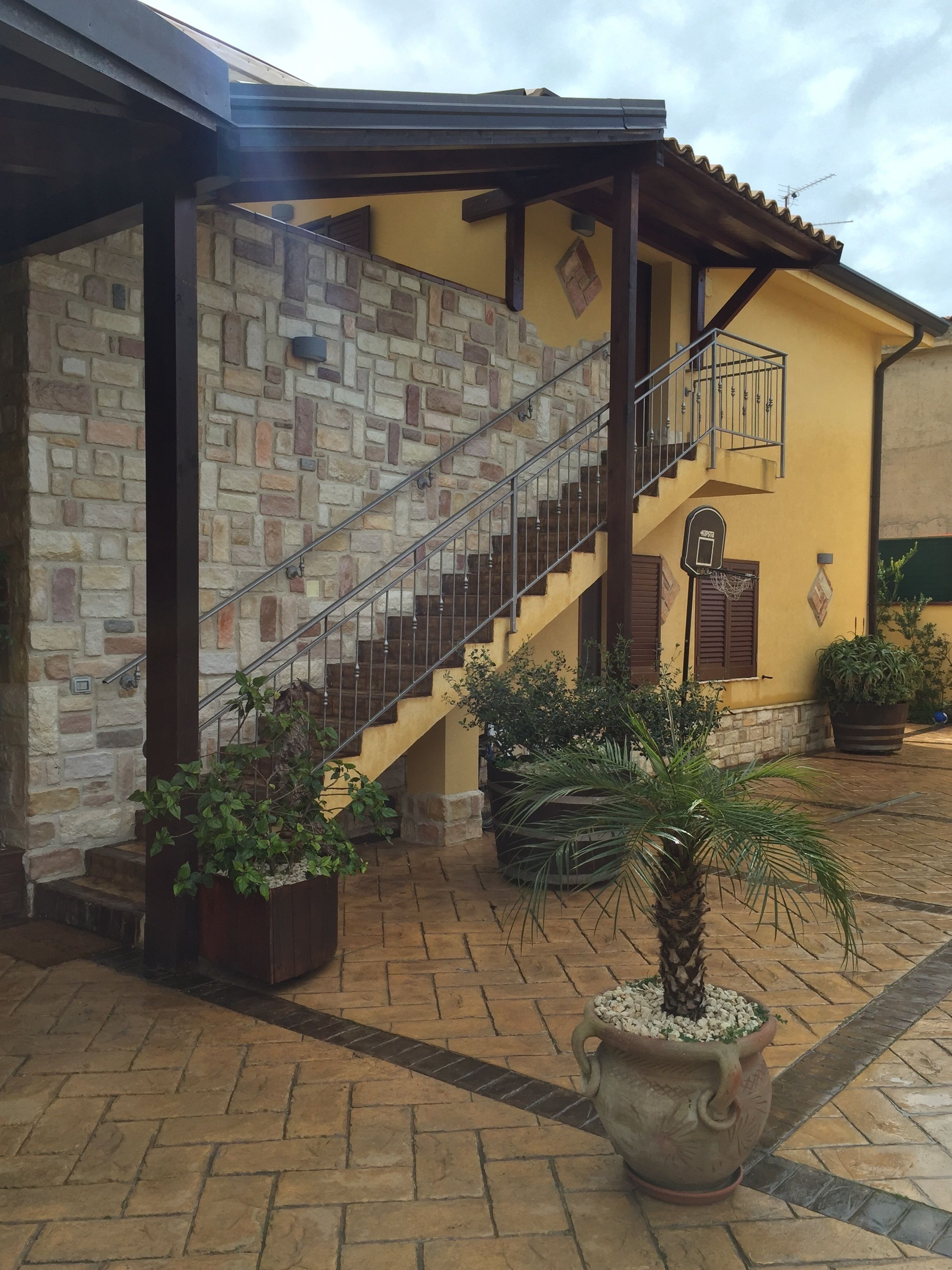 Entrée de l’hébergement