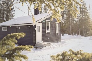 Familien-Ferienhütte, 1 Schlafzimmer, Bergblick | Eingangsbereich
