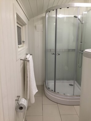 Familien-Ferienhütte, 1 Schlafzimmer, Bergblick | Badezimmer