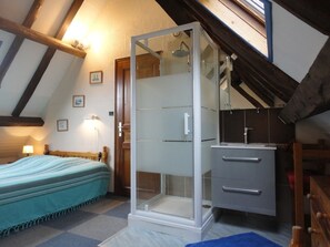 Triple Room (Kami) | Bathroom - La Ferme de Wolphus (Zouafques)