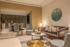 Business Villa, 3 Bedrooms | Living area | LCD TV - Vivienda Hotel Villas Granada (Riyadh)