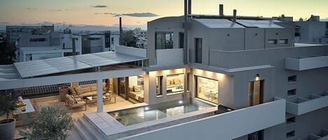 Olive - Top Floor Apartment | Terrace/patio