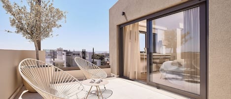 Olive - Top Floor Apartment | Balkon