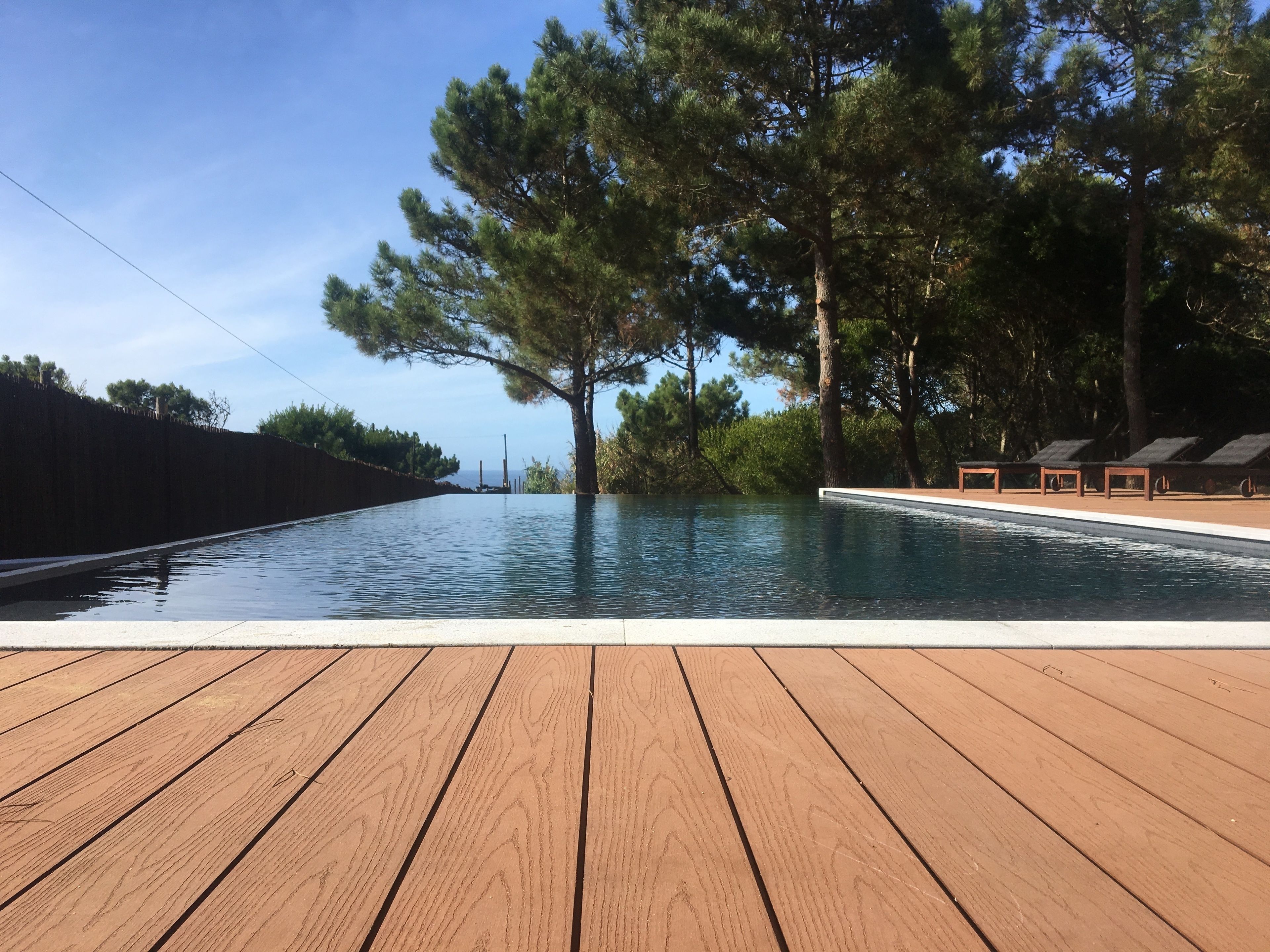 Udendørs pool, liggestole