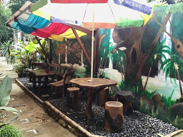 Khuôn viên nơi lưu trú