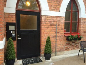 Entrada de la propiedad