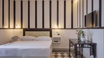 Premium bedding, minibar, in-room safe, desk