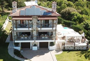 Façade de l’hébergement