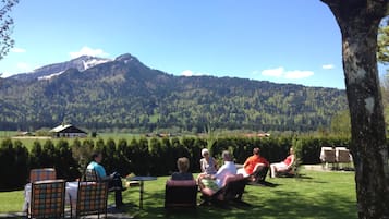 Blick von der Unterkunft