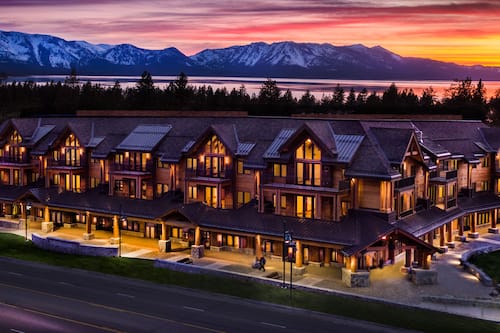 Front of property - evening/night