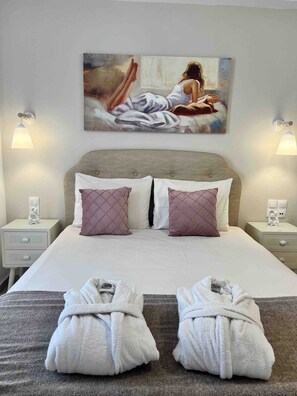 Draps en coton égyptien, literie de qualité supérieure