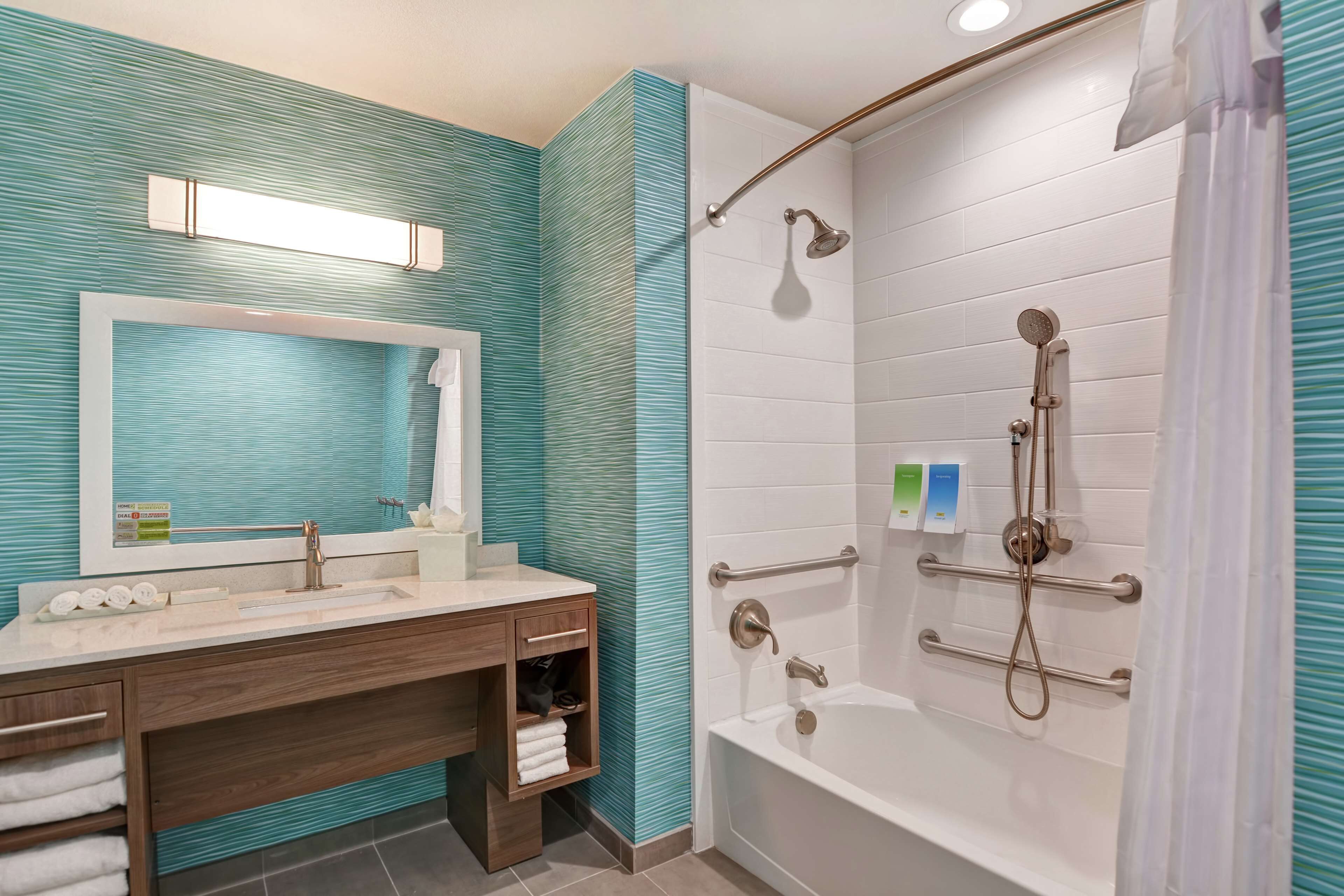 free toiletries, hair dryer, bathrobes, towels