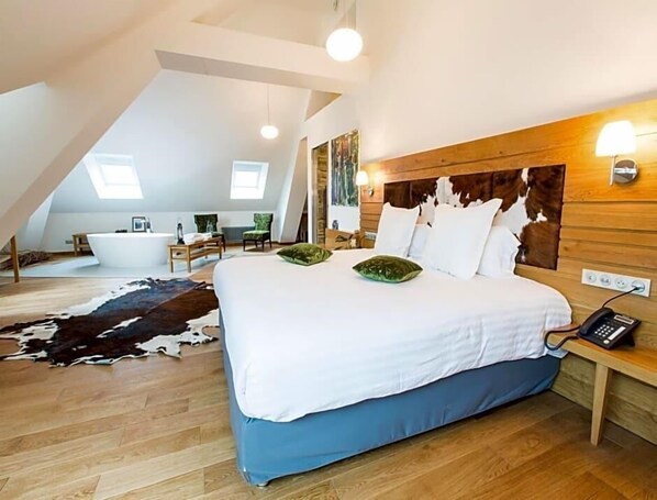 Blick von der Unterkunft