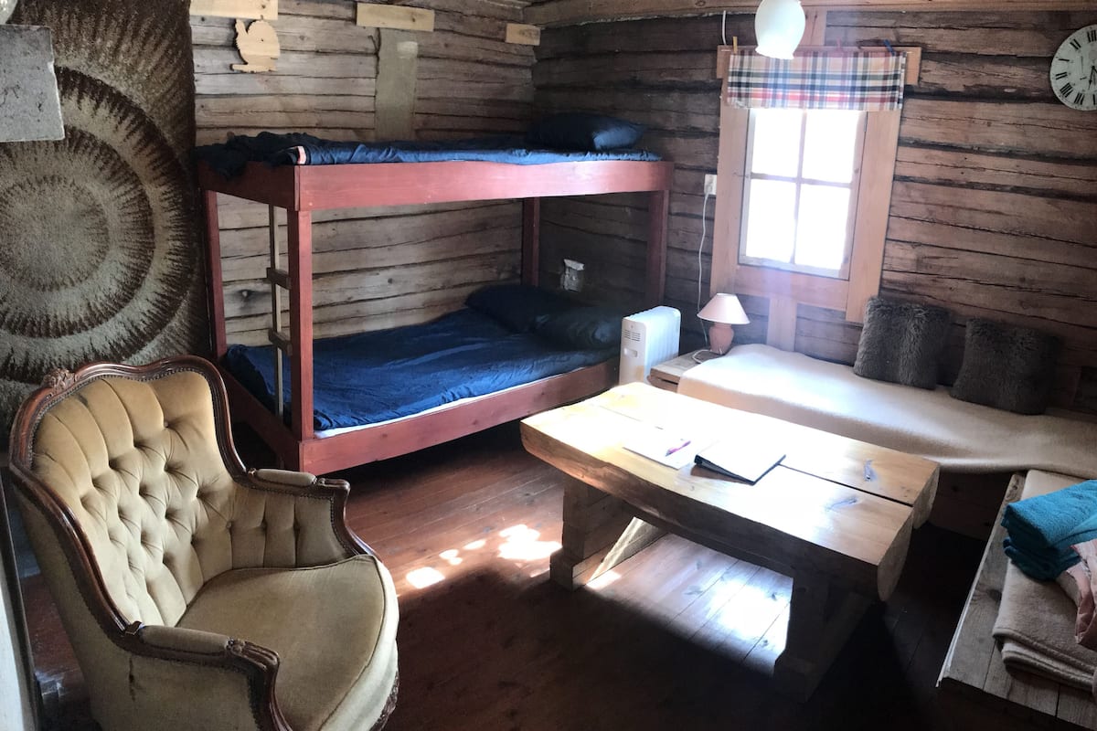 Cabane Tradition, 1 chambre, vue lac, en bord de lac