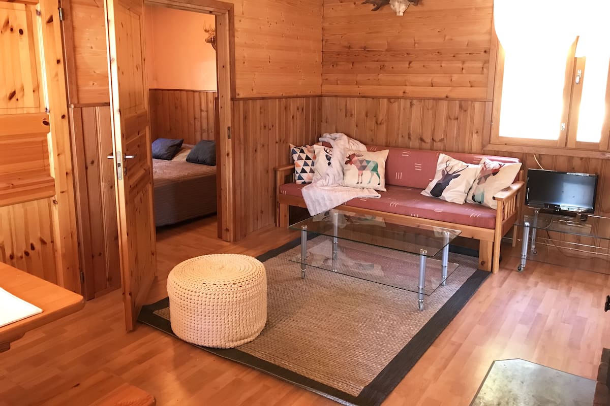 Cottage Familial, 2 chambres, vue plage, en bord de lac