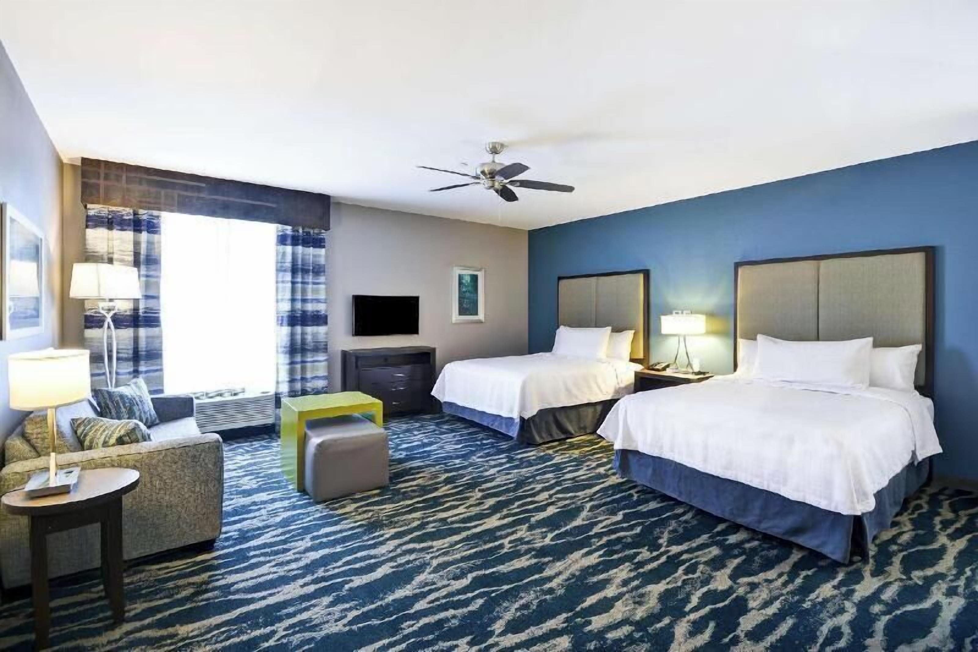In-room safe, desk, laptop workspace, blackout drapes