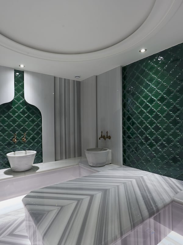 Espace de soins pour les couples, hammam, soins corporels