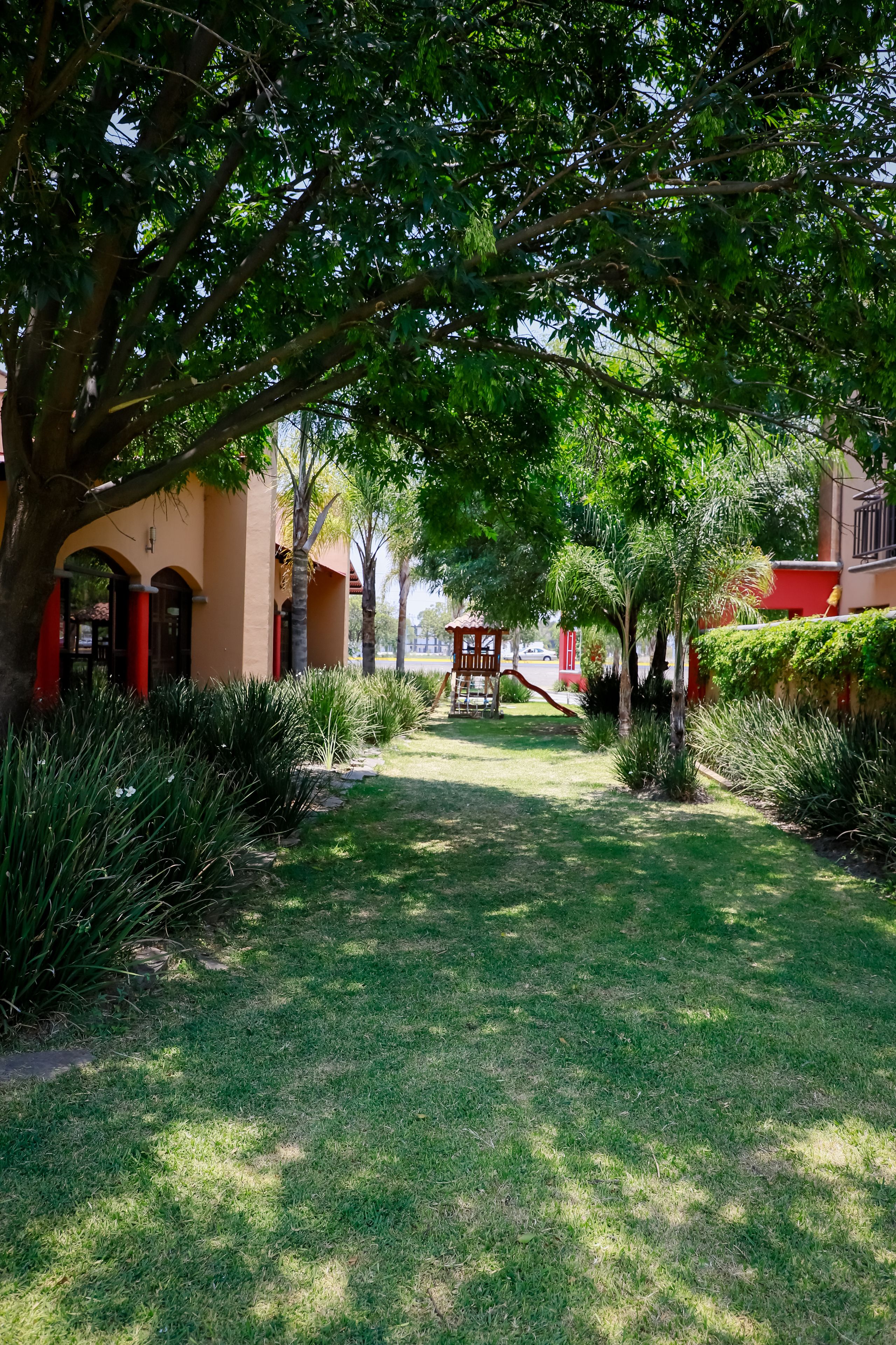 Área de juegos infantiles al aire libre