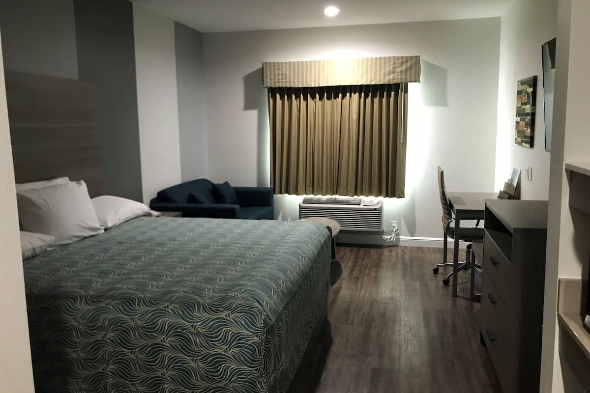 Deluxe Single Room, 1 King Bed, Non Smoking | Living room