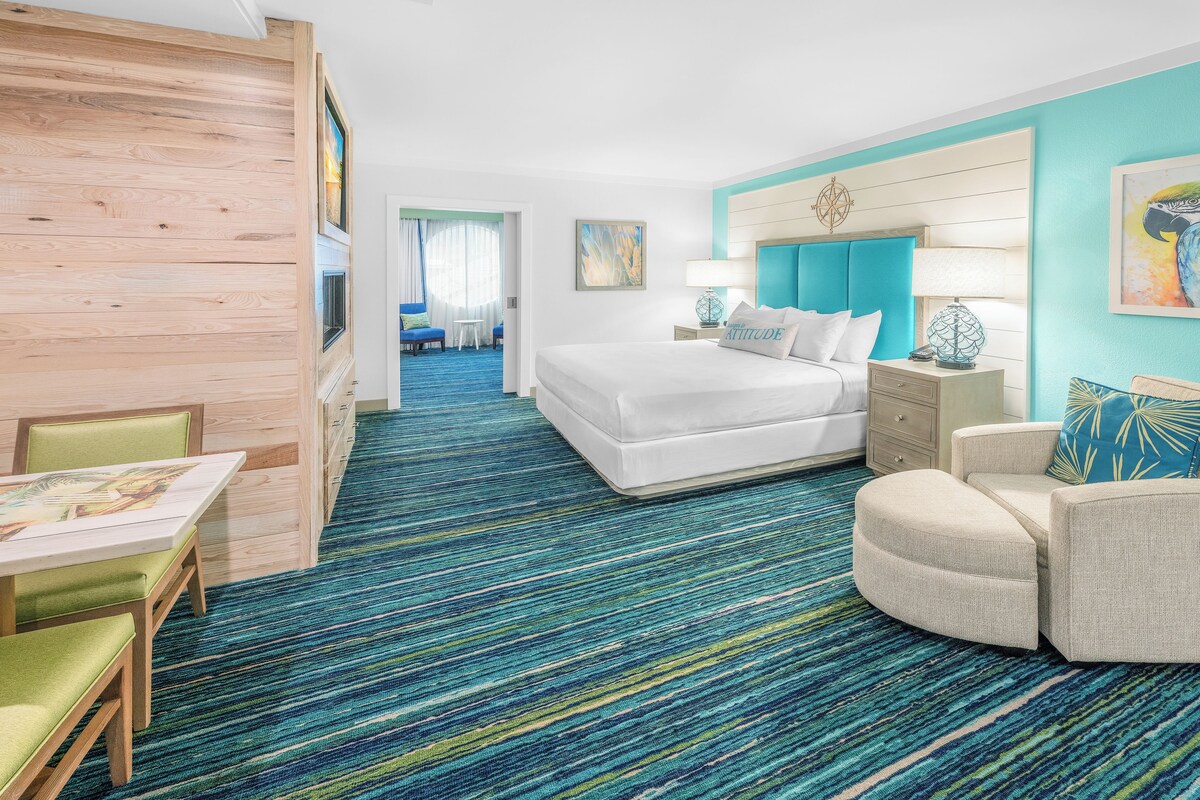 Premium bedding, down duvets, pillow-top beds, in-room safe