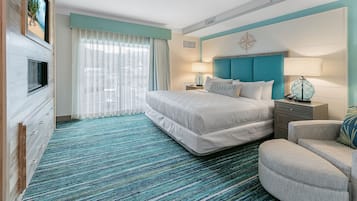 Een 50-inch lcd-televisie met kabelzenders en televisie