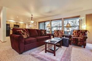 TV, fireplace, DVD player, table tennis