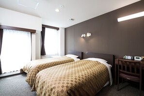 Twin Room A (Non Smoking) | Desk, free WiFi, bed sheets - Hotel Trend Asakusa Annex (Tokyo)
