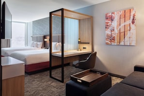 1 chambre, literie de qualité supérieure, couette en duvet d'oie, bureau