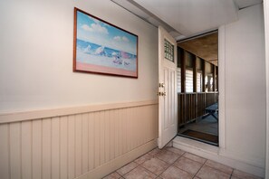 Interior - Bright, colorful 3 bedroom oceanfront townhouse with WiFi, fun decor, and two decks with fabulous ocean views located midtown and only steps to the beach! (Ocean City)