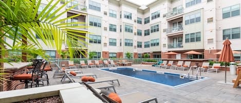 Seasonal outdoor pool