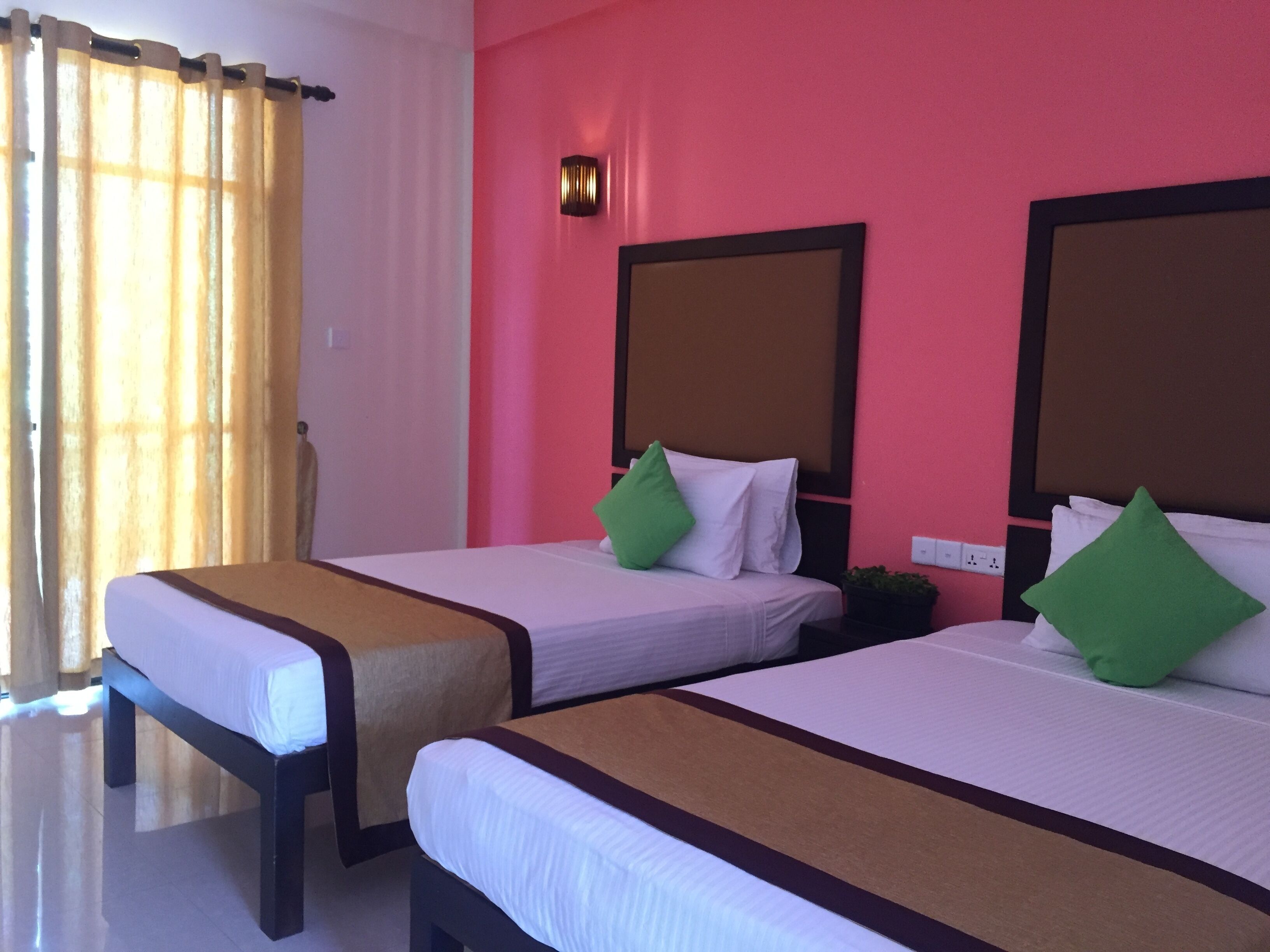 1 bedroom, hypo-allergenic bedding, down duvets, memory-foam beds