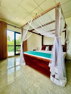 1 bedroom, hypo-allergenic bedding, down duvets, memory-foam beds - Organic Garden Sigiriya (Avudangawa)